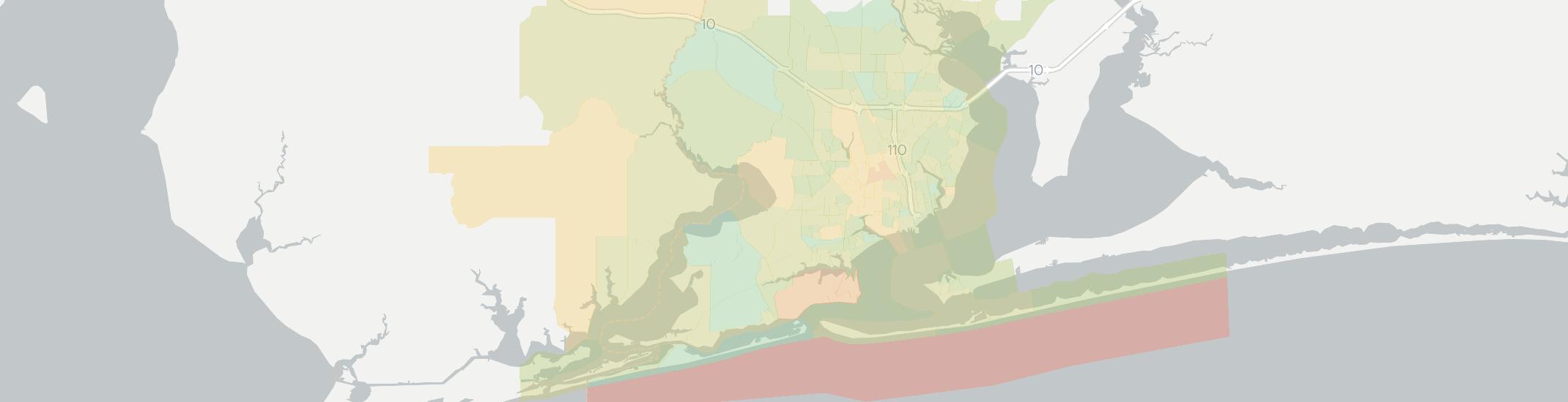 Pensacola Internet Competition Map. Click for interactive map.