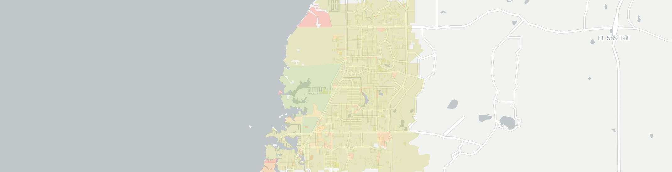 Port Richey Internet Competition Map. Click for interactive map.