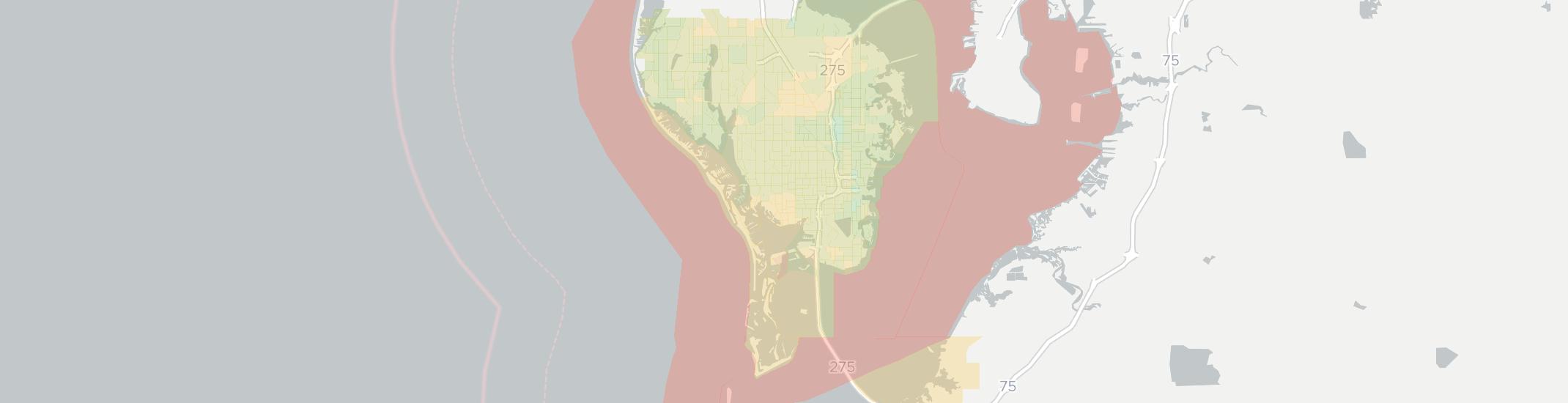 St. Petersburg Internet Competition Map. Click for interactive map.