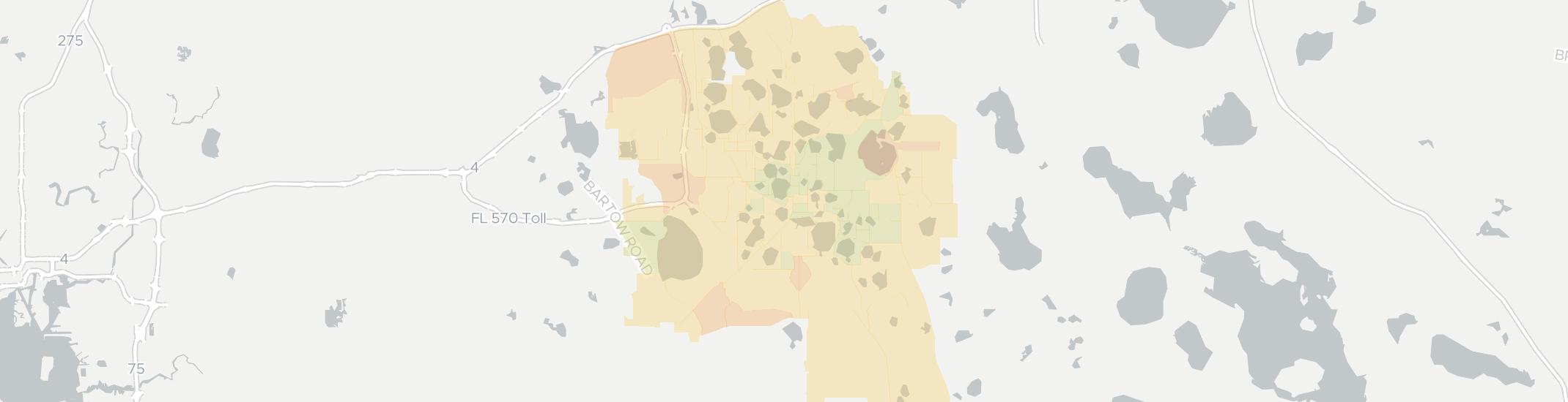 Winter Haven Internet Competition Map. Click for interactive map.