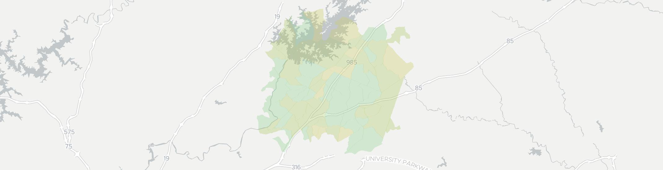 Buford Internet Competition Map. Click for interactive map.