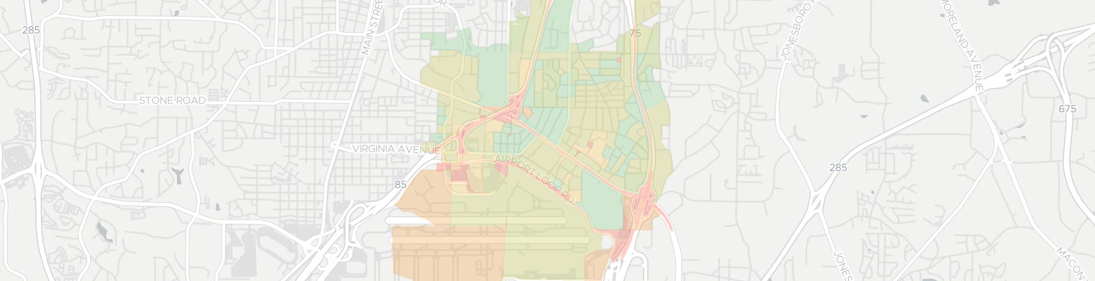 Hapeville Internet Competition Map. Click for interactive map.