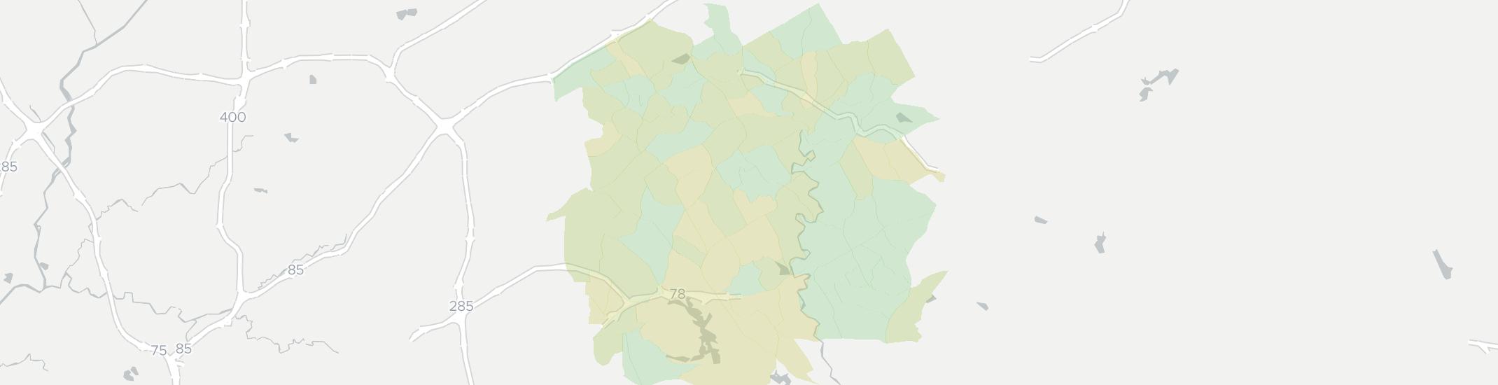 Lilburn Internet Competition Map. Click for interactive map.