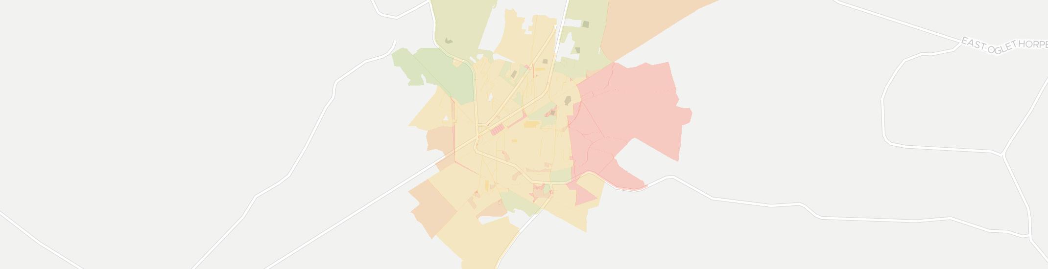 Walthourville Internet Competition Map. Click for interactive map.