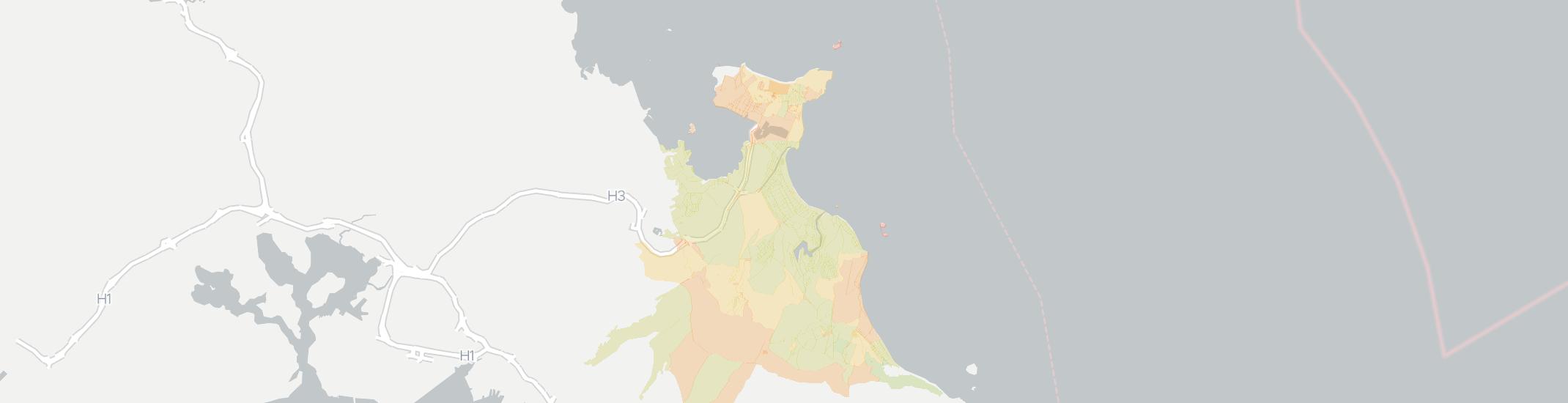 Kailua Internet Competition Map. Click for interactive map