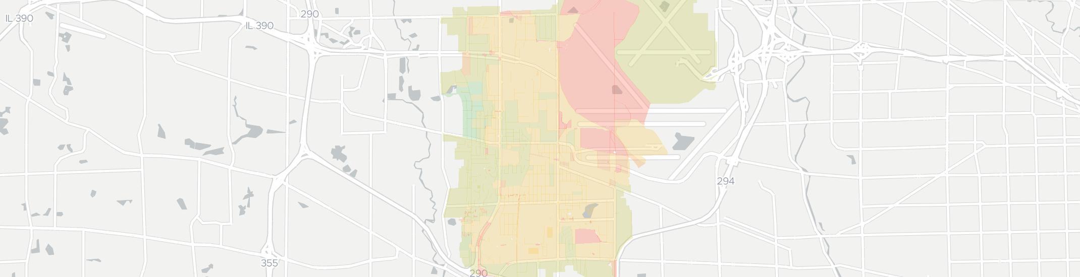 Bensenville Internet Competition Map. Click for interactive map.