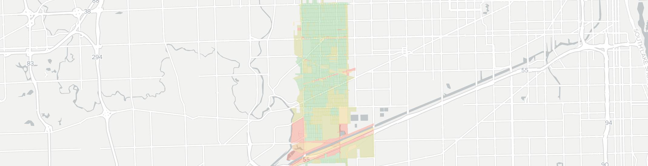 Berwyn Internet Competition Map. Click for interactive map.