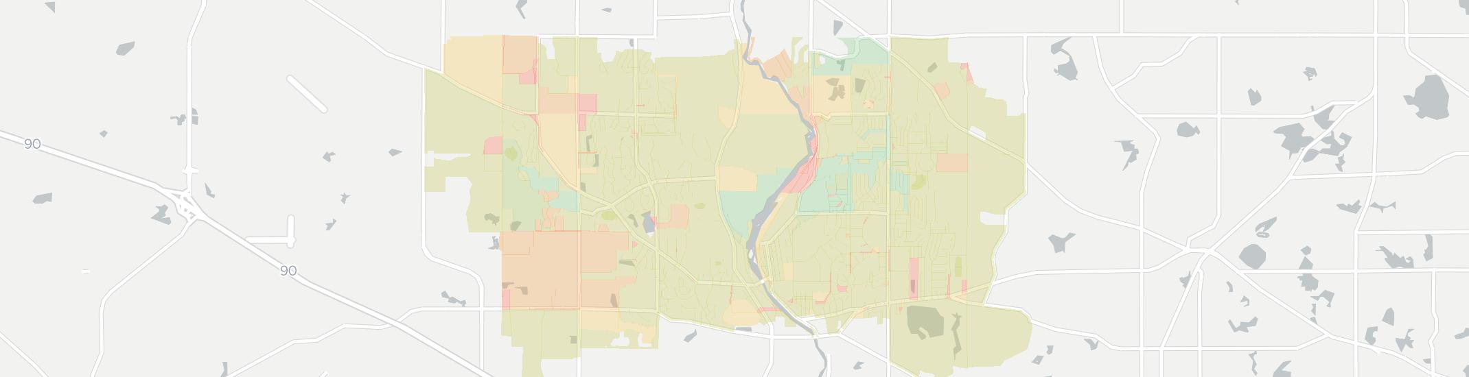Carpentersville Internet Competition Map. Click for interactive map.