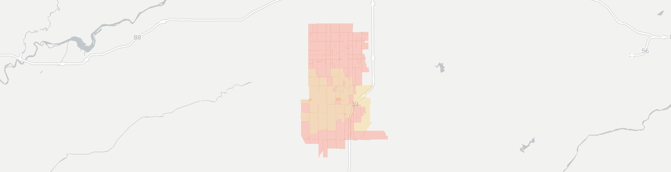 Compton Internet Competition Map. Click for interactive map