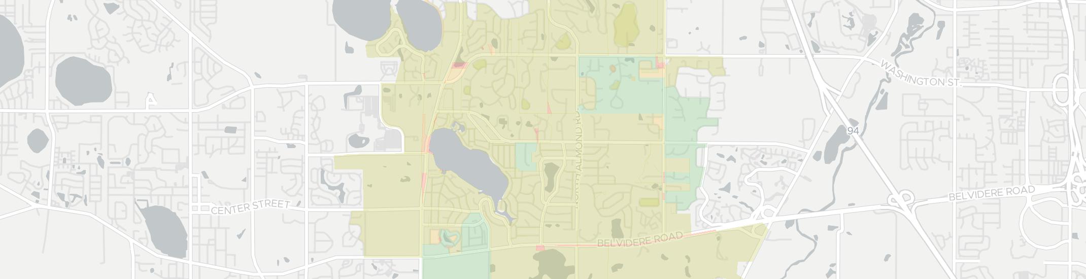 Gages Lake Internet Competition Map. Click for interactive map