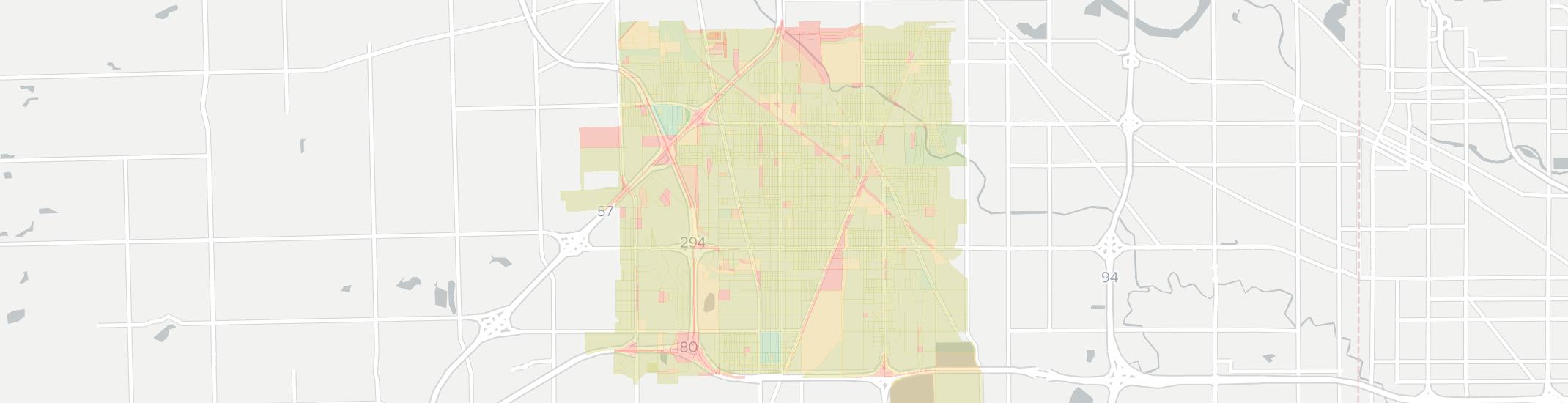 Harvey Internet Competition Map. Click for interactive map.