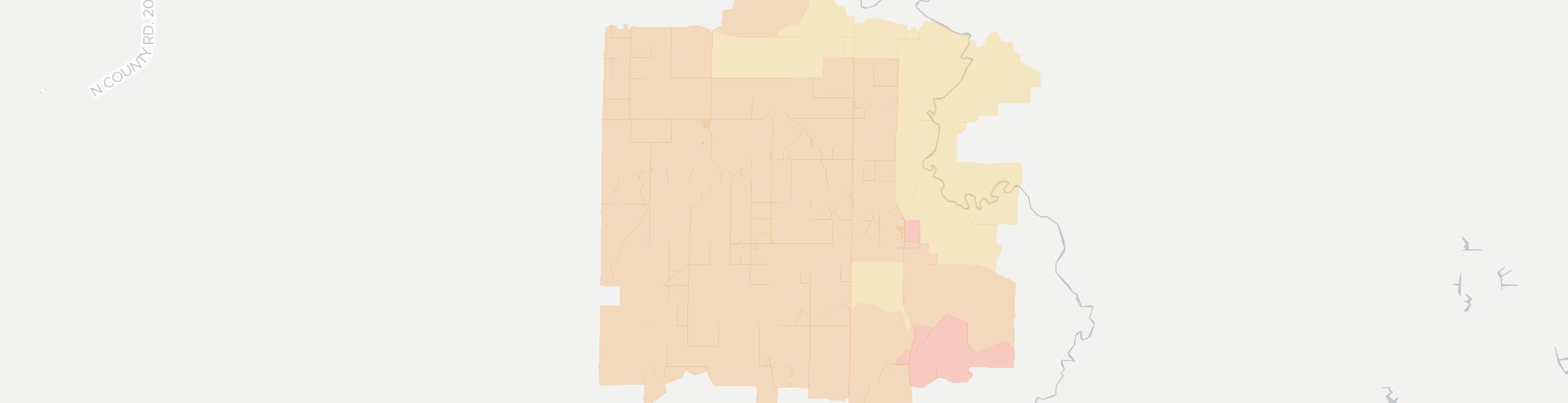 Huntsville Internet Competition Map. Click for interactive map