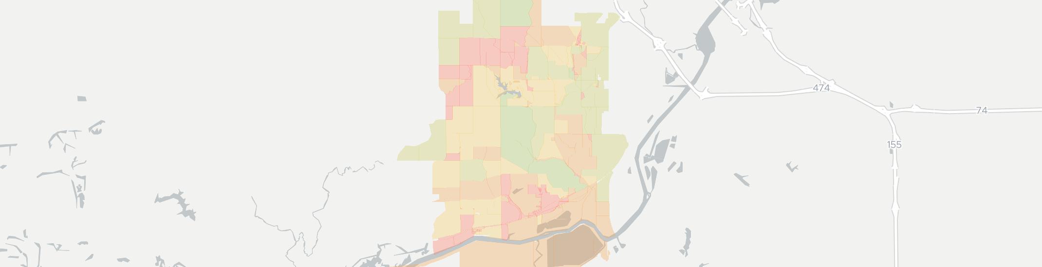 Mapleton Internet Competition Map. Click for interactive map.