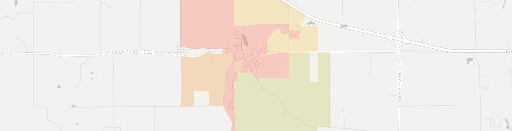 Seatonville Internet Competition Map. Click for interactive map