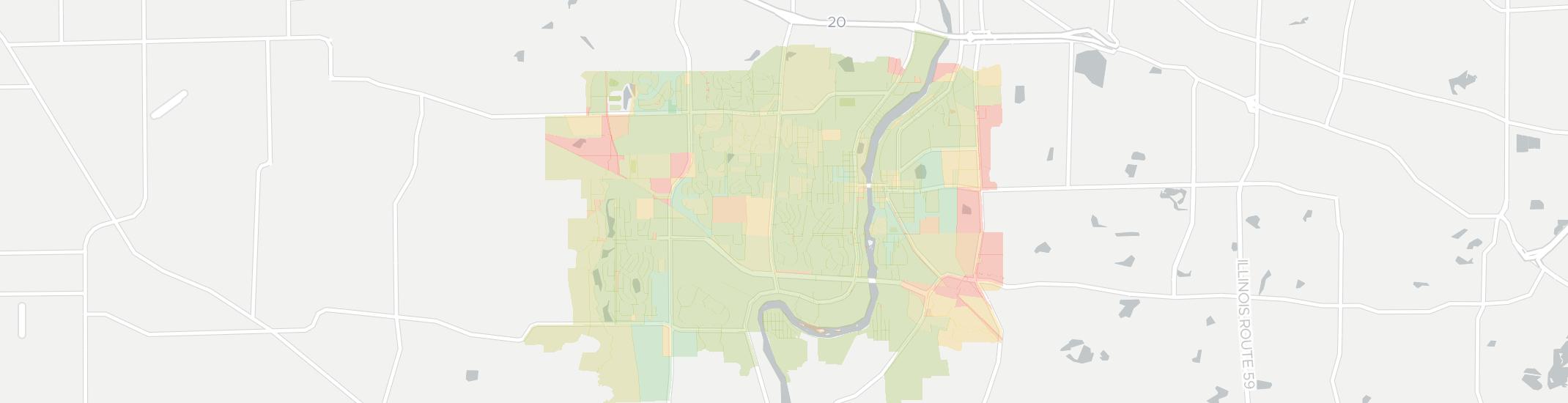 South Elgin Internet Competition Map. Click for interactive map.