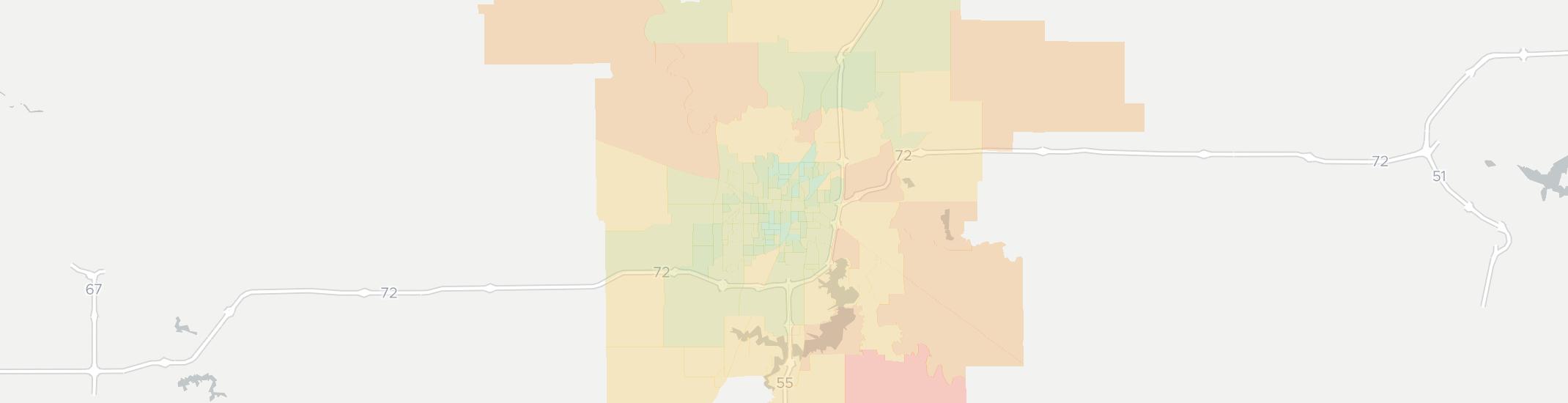 Springfield Internet Competition Map. Click for interactive map