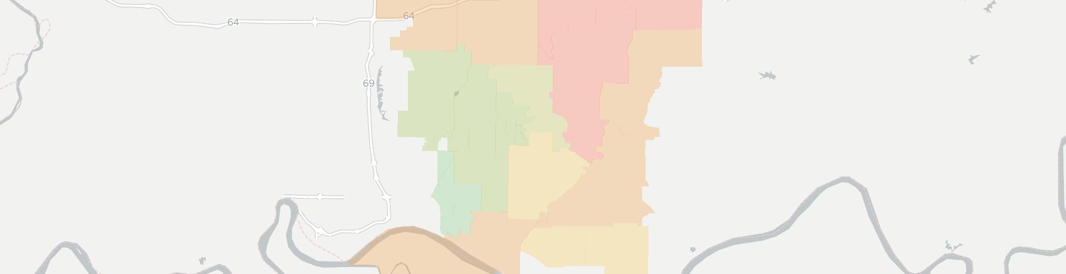 Boonville Internet Competition Map. Click for interactive map.