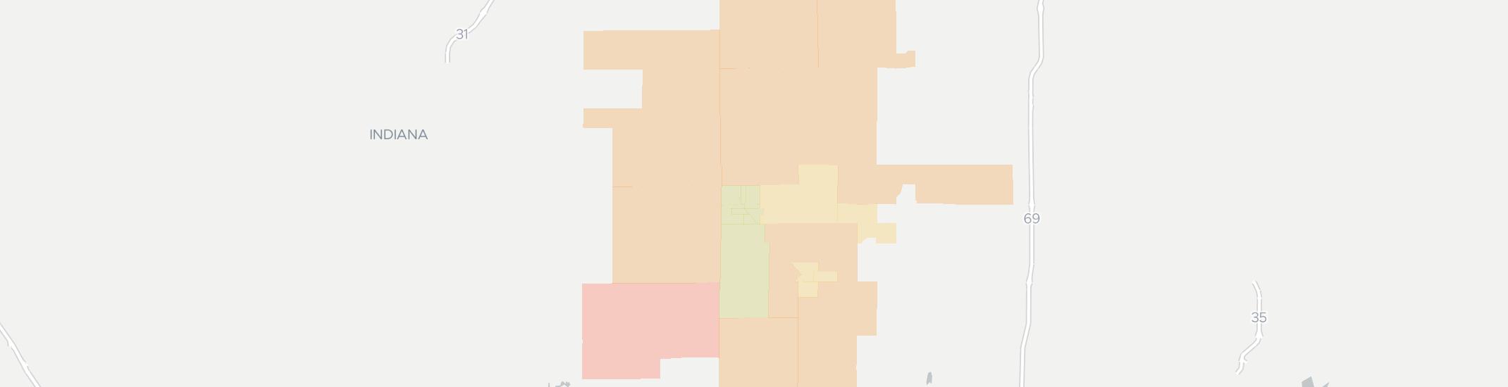 Elwood Internet Competition Map. Click for interactive map.