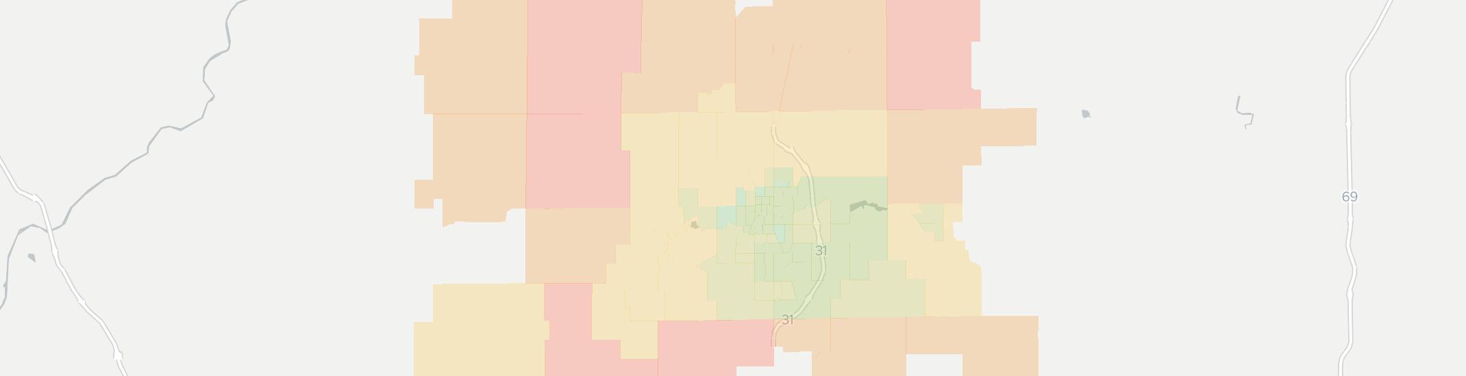 Kokomo Internet Competition Map. Click for interactive map