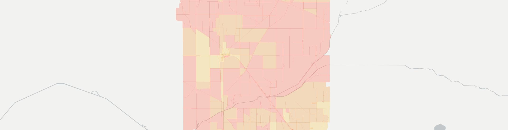 La Crosse Internet Competition Map. Click for interactive map