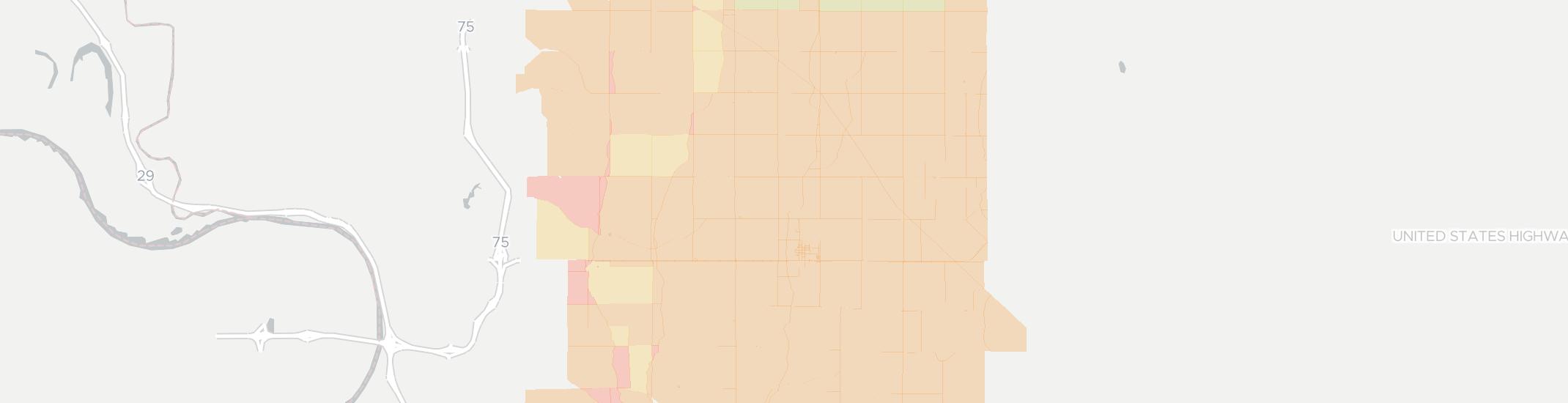 Lawton Internet Competition Map. Click for interactive map.