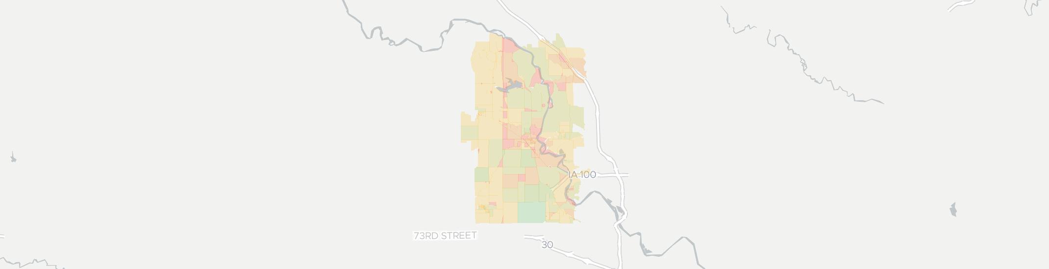 Palo Internet Competition Map. Click for interactive map