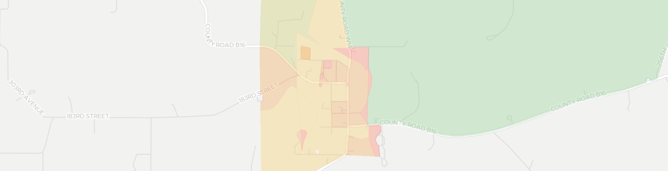 Spillville Internet Competition Map. Click for interactive map.