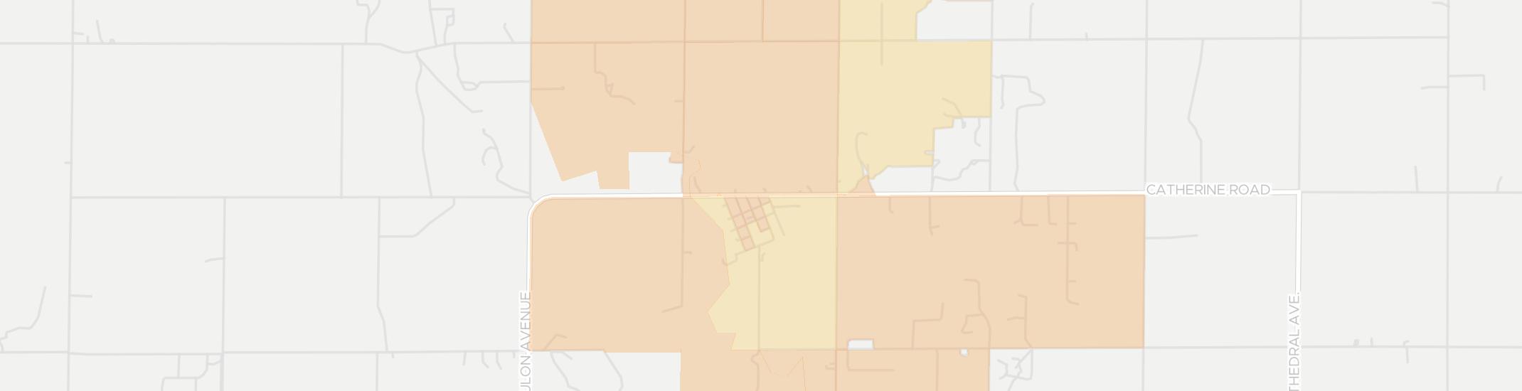 Catharine Internet Competition Map. Click for interactive map.