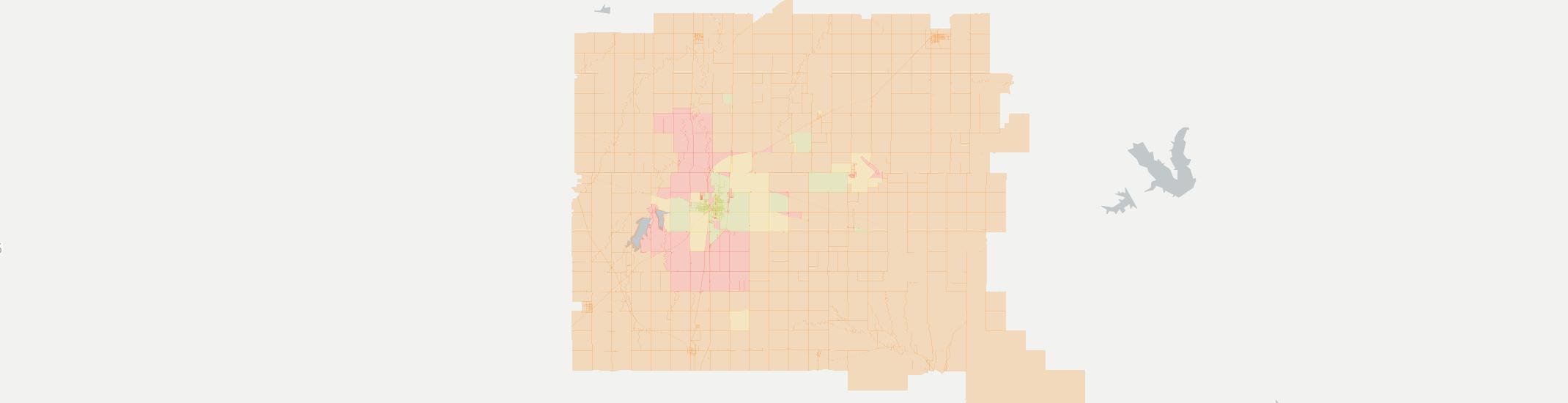 Herington Internet Competition Map. Click for interactive map.