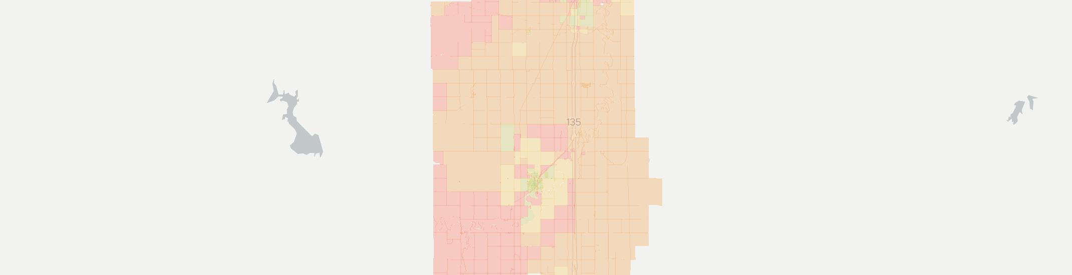 Lindsborg Internet Competition Map. Click for interactive map.