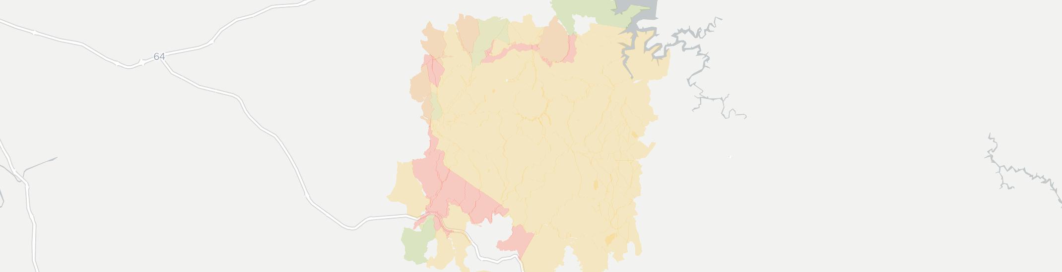 Frenchburg Internet Competition Map. Click for interactive map