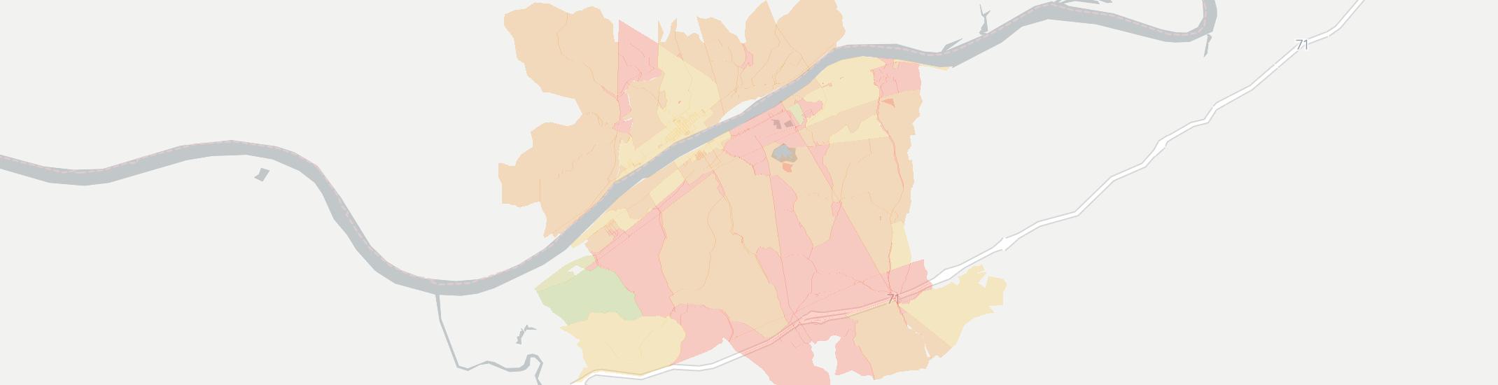 Ghent Internet Competition Map. Click for interactive map