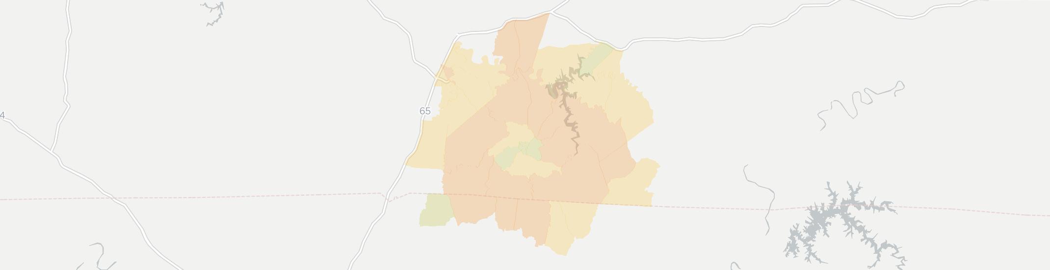 Scottsville Internet Competition Map. Click for interactive map.
