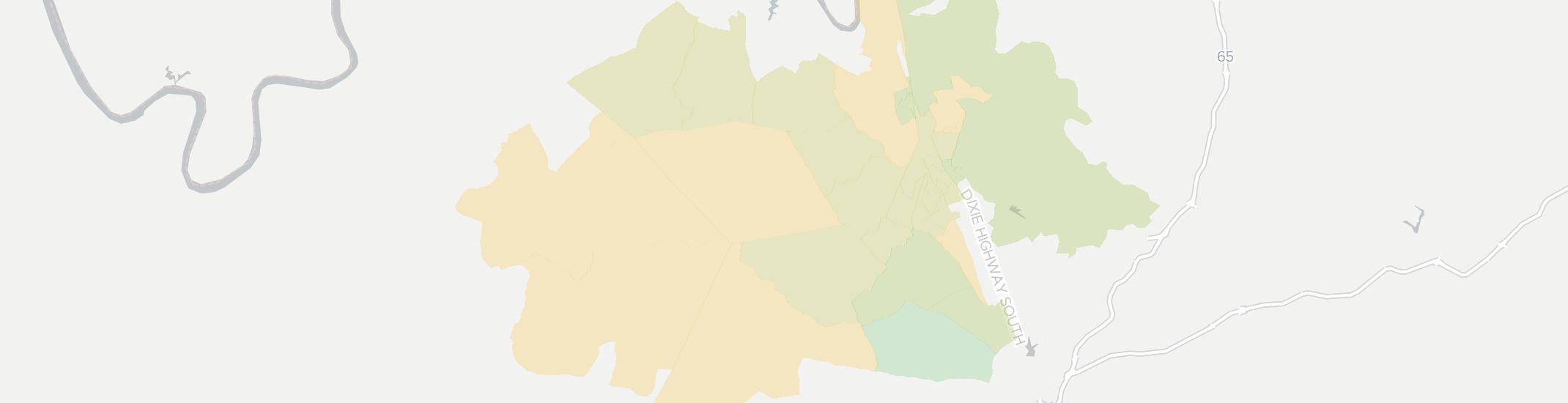 Vine Grove Internet Competition Map. Click for interactive map