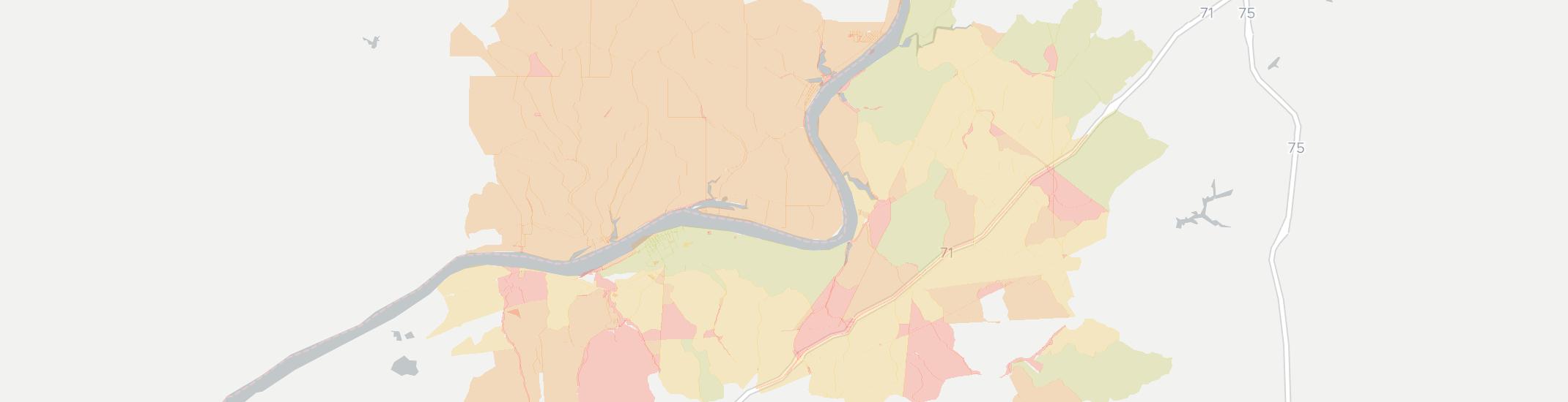 Warsaw Internet Competition Map. Click for interactive map.