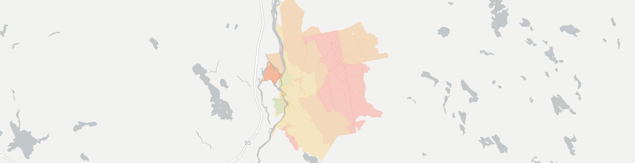Milford Internet Competition Map. Click for interactive map.