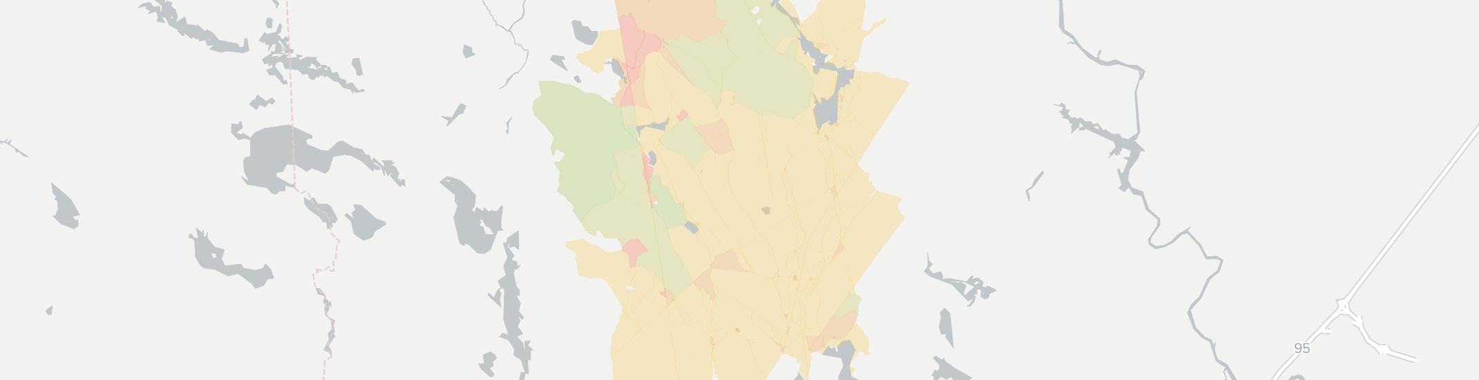 Waterboro Internet Competition Map. Click for interactive map
