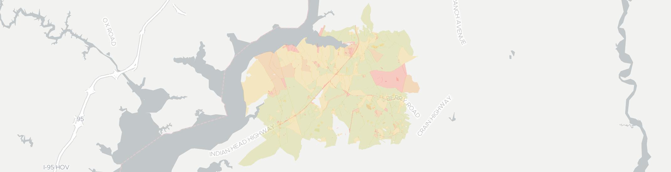 Accokeek Internet Competition Map. Click for interactive map