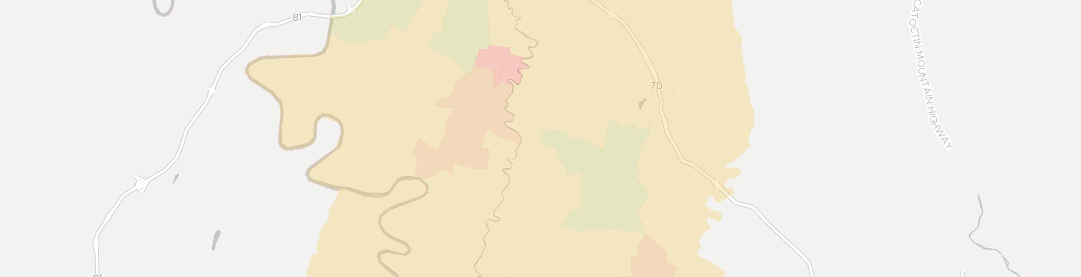 Boonsboro Internet Competition Map. Click for interactive map