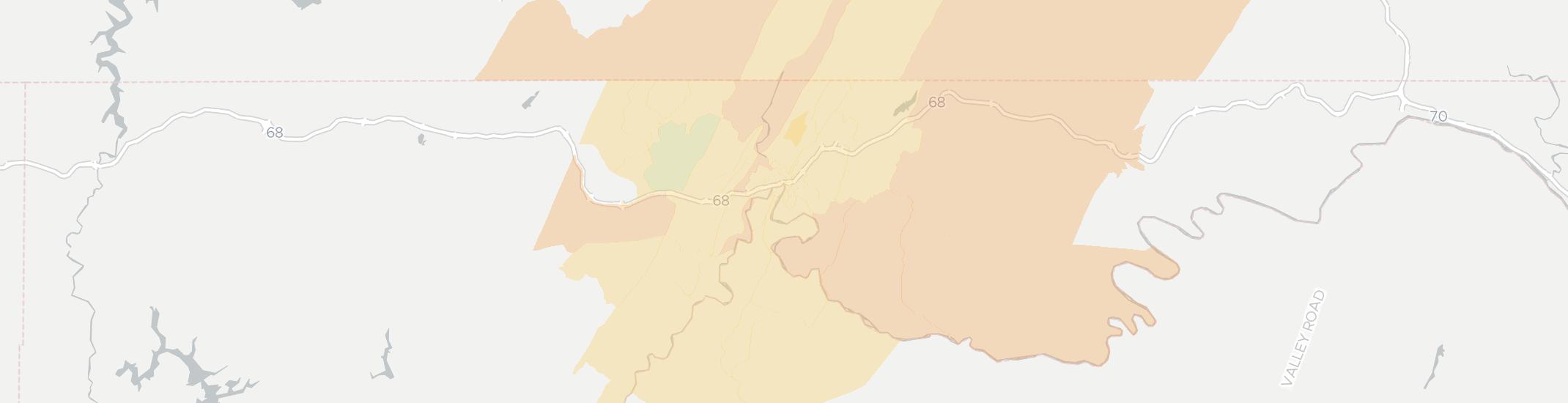 Cumberland Internet Competition Map. Click for interactive map