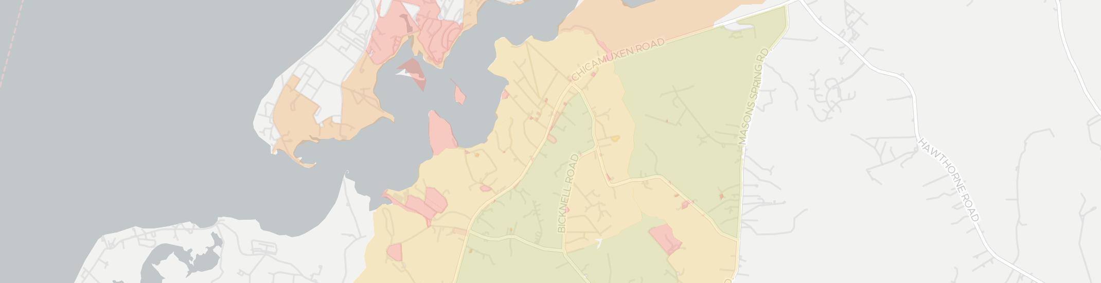 Marbury Internet Competition Map. Click for interactive map.
