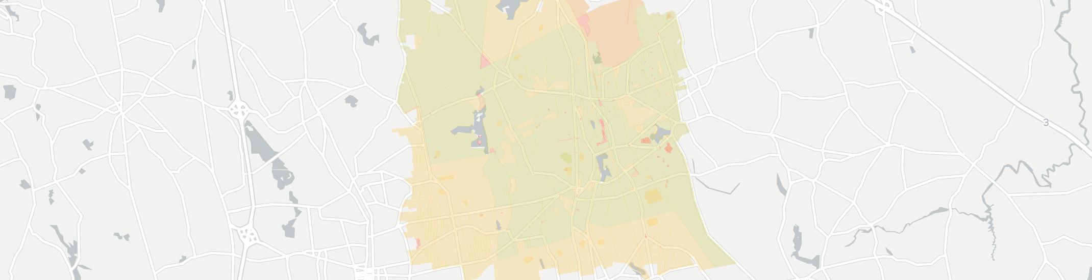 Abington Internet Competition Map. Click for interactive map.