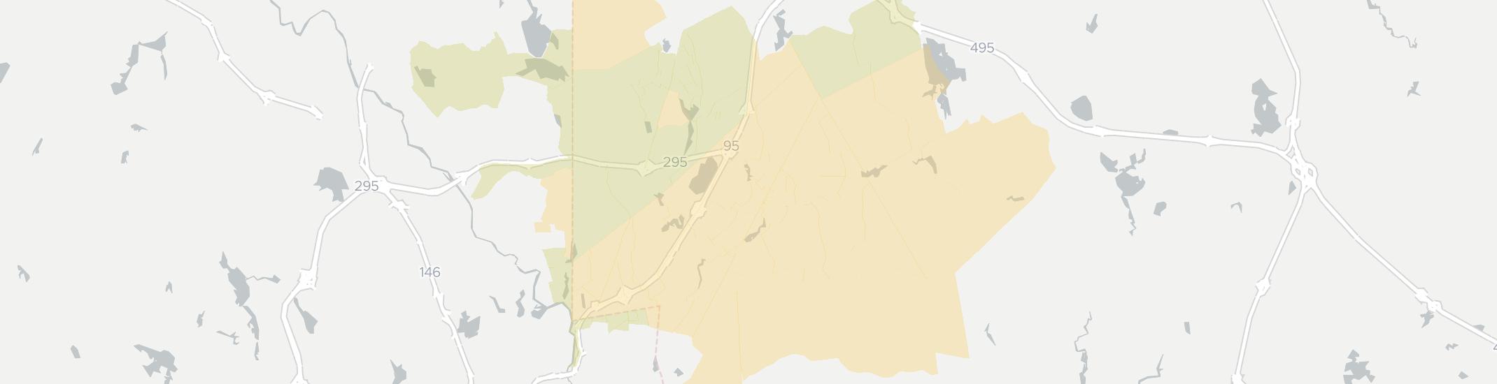 Attleboro Internet Competition Map. Click for interactive map.