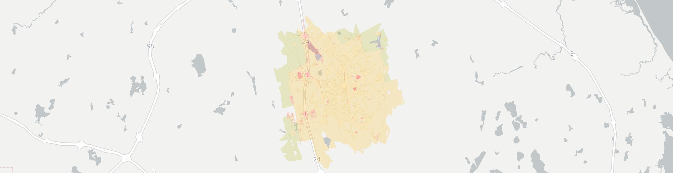 Brockton Internet Competition Map. Click for interactive map.