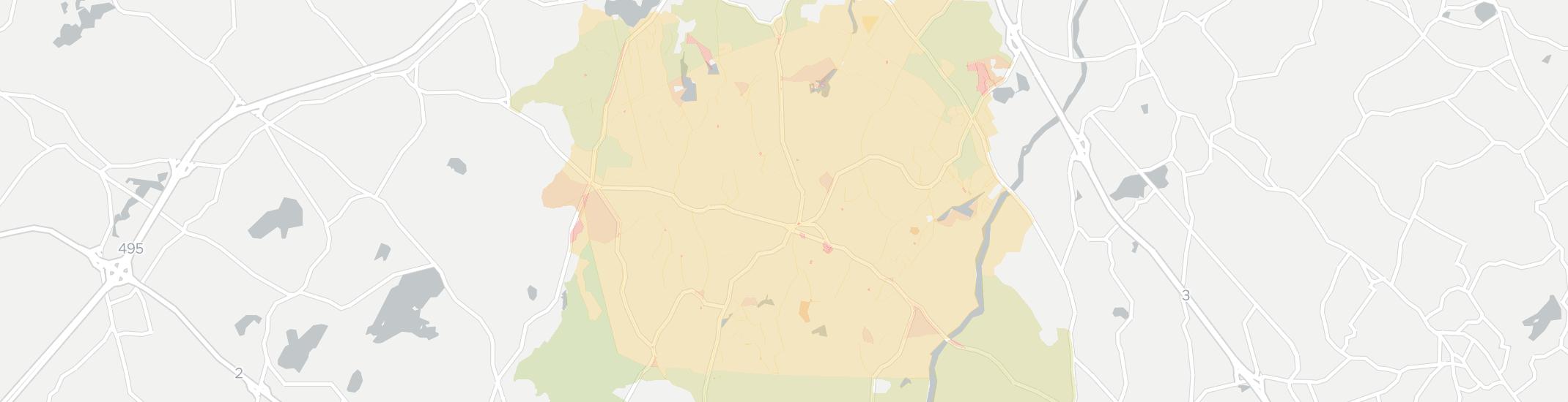 Carlisle Internet Competition Map. Click for interactive map.
