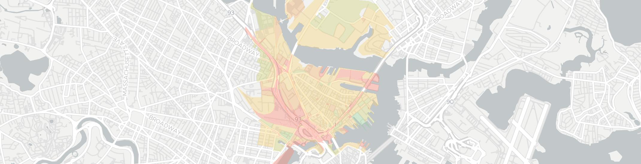 Charlestown Internet Competition Map. Click for interactive map.