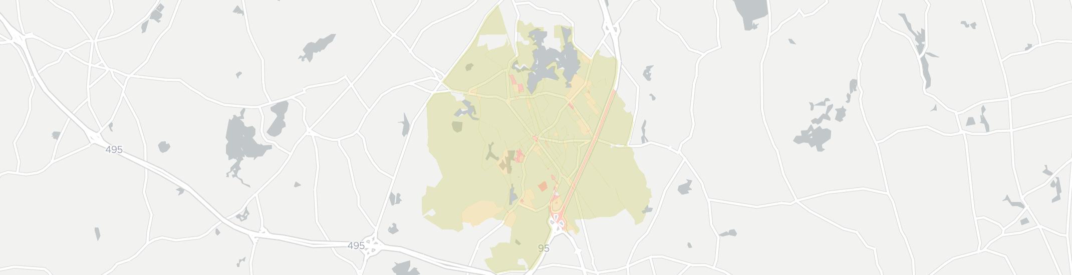 Foxborough Internet Competition Map. Click for interactive map.