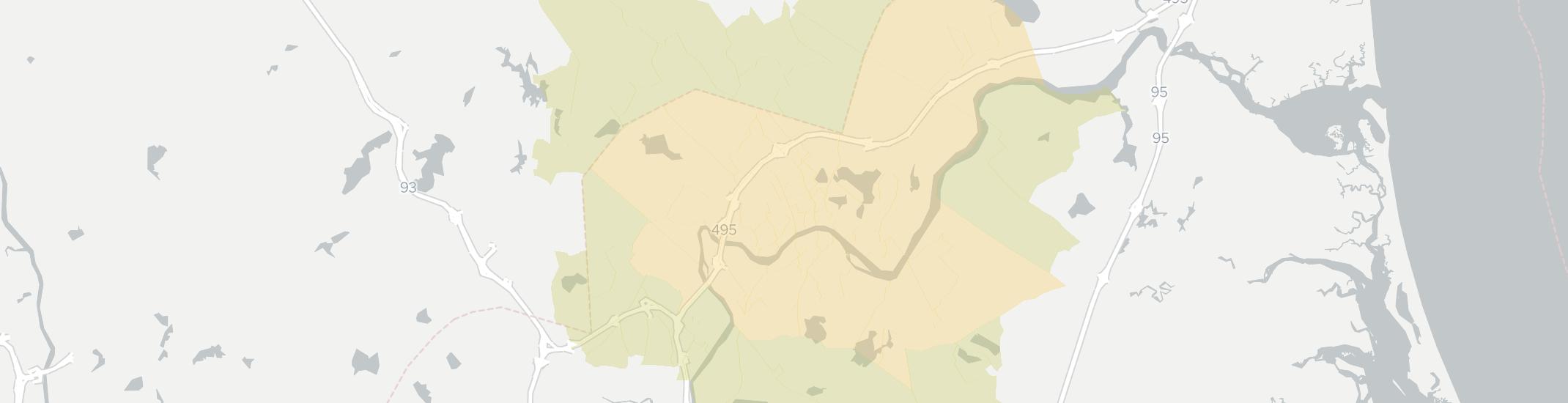 Haverhill Internet Competition Map. Click for interactive map
