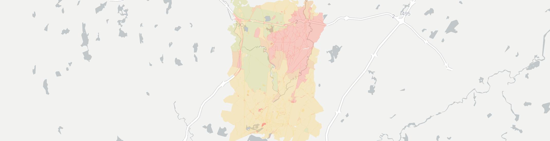 Lancaster Internet Competition Map. Click for interactive map