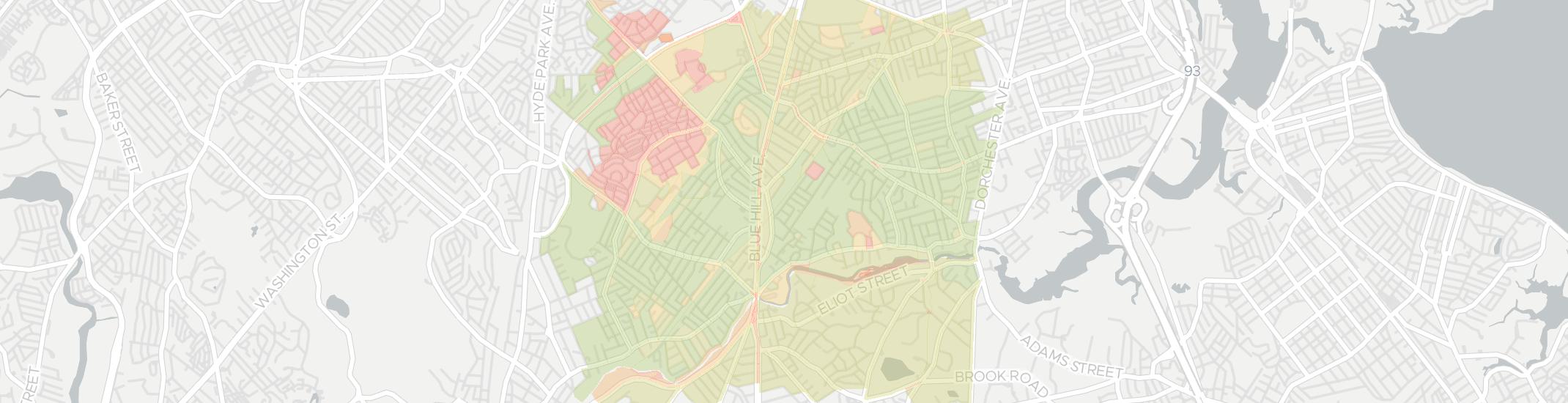 Mattapan Internet Competition Map. Click for interactive map.